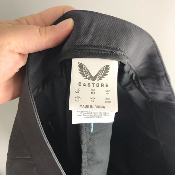 Castore Womens Size 10R Performance Pants Activewear Lightweight Reflective - Picture 6 of 15